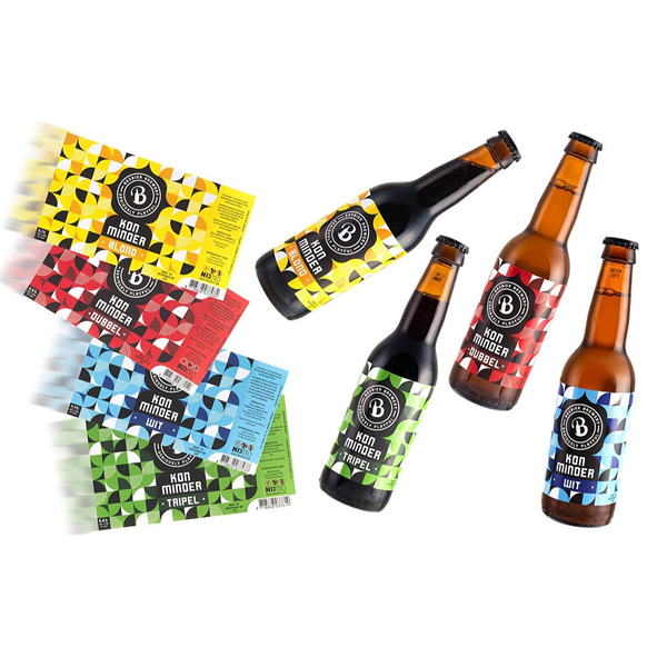 Inspiration pour les étiquettes et les étiquettes en papier, par exemple pour la bière 