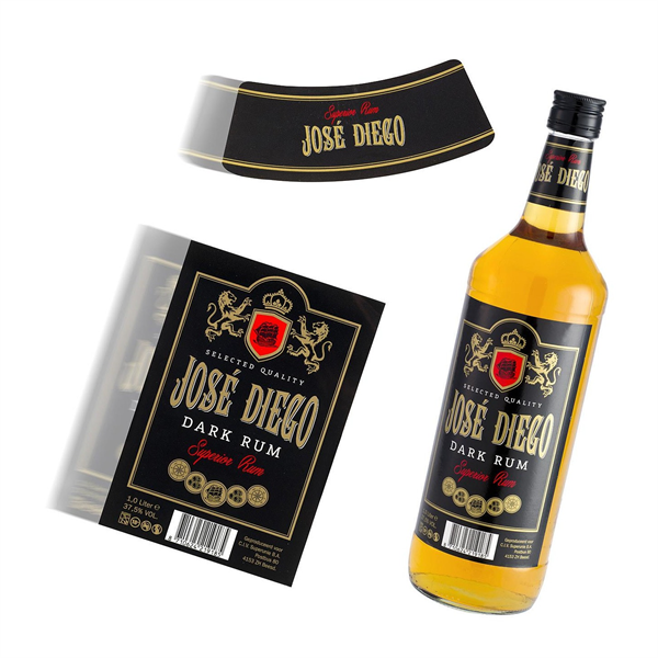 Inspiration pour les étiquettes et les étiquettes en papier, par exemple pour la bière 